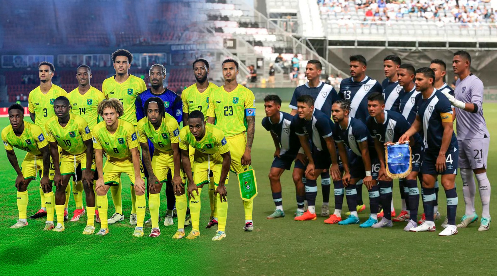 Guatemala y Guyana se juegan más que solo el boleto a la Copa Oro.