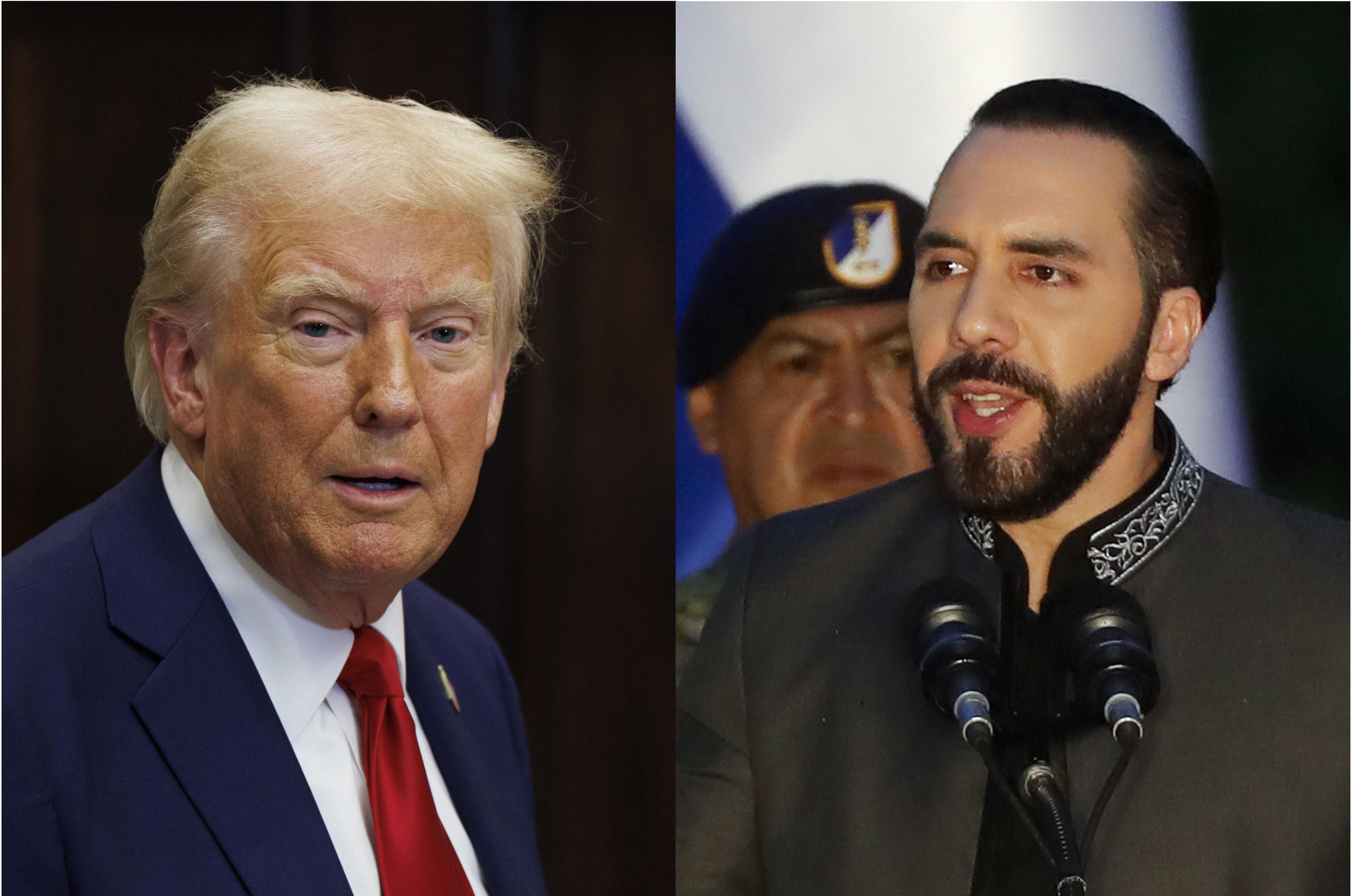 Nayib Bukele Donald Trump