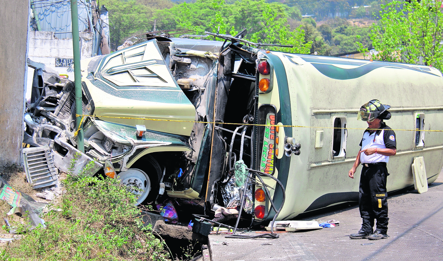 Accidente de transito en el kilometro 19.5 ruta a occidente, donde un bus de transporte extraurbano volcó , dejando el saldo de dos personas fallecidas.




Fotografía Luis Machá  26-04-24
