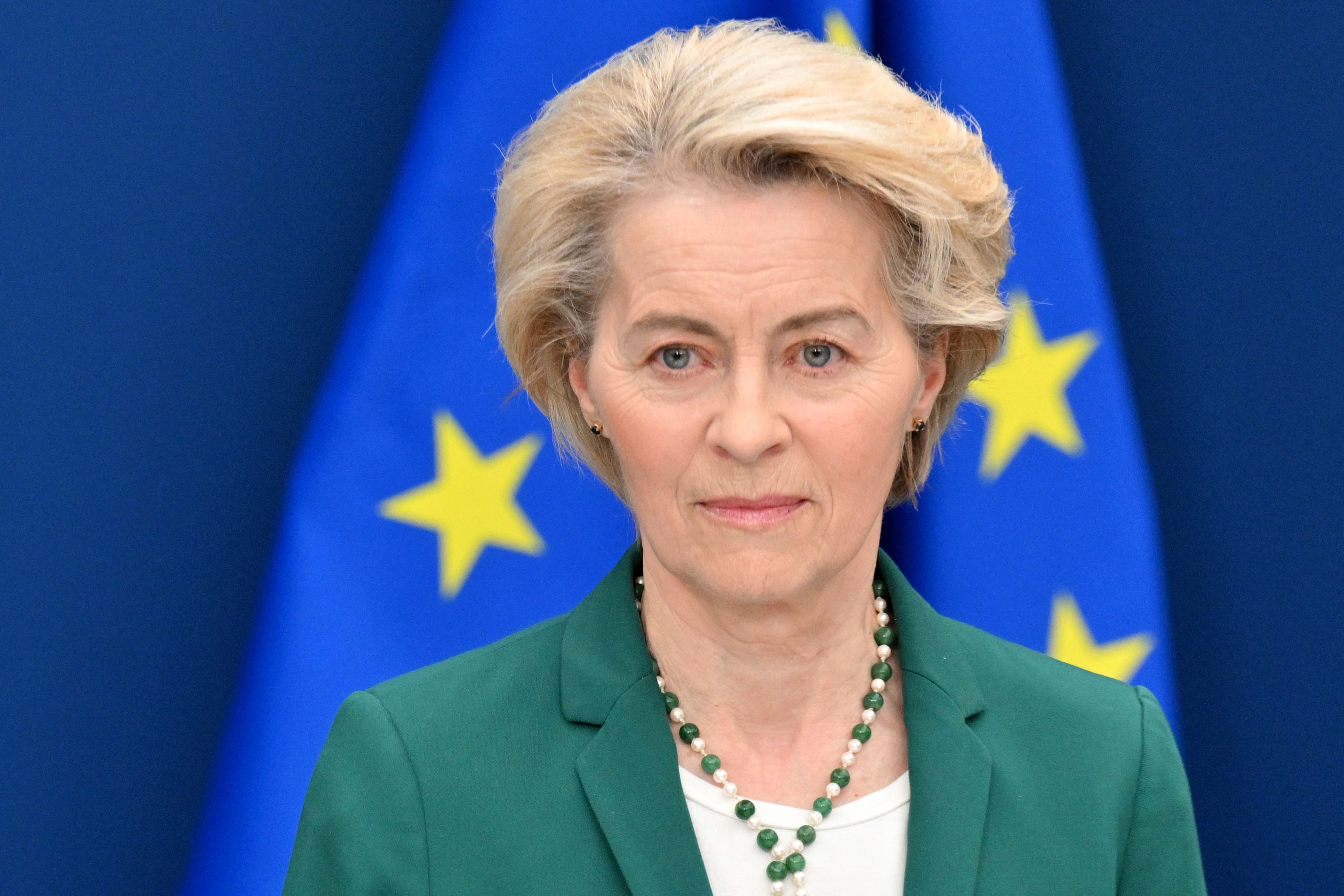 La Presidenta de la Comisión Europea, Ursula von der Leyen