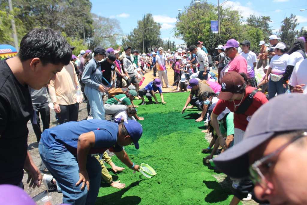 Alfombra más larga Semana Santa 2025