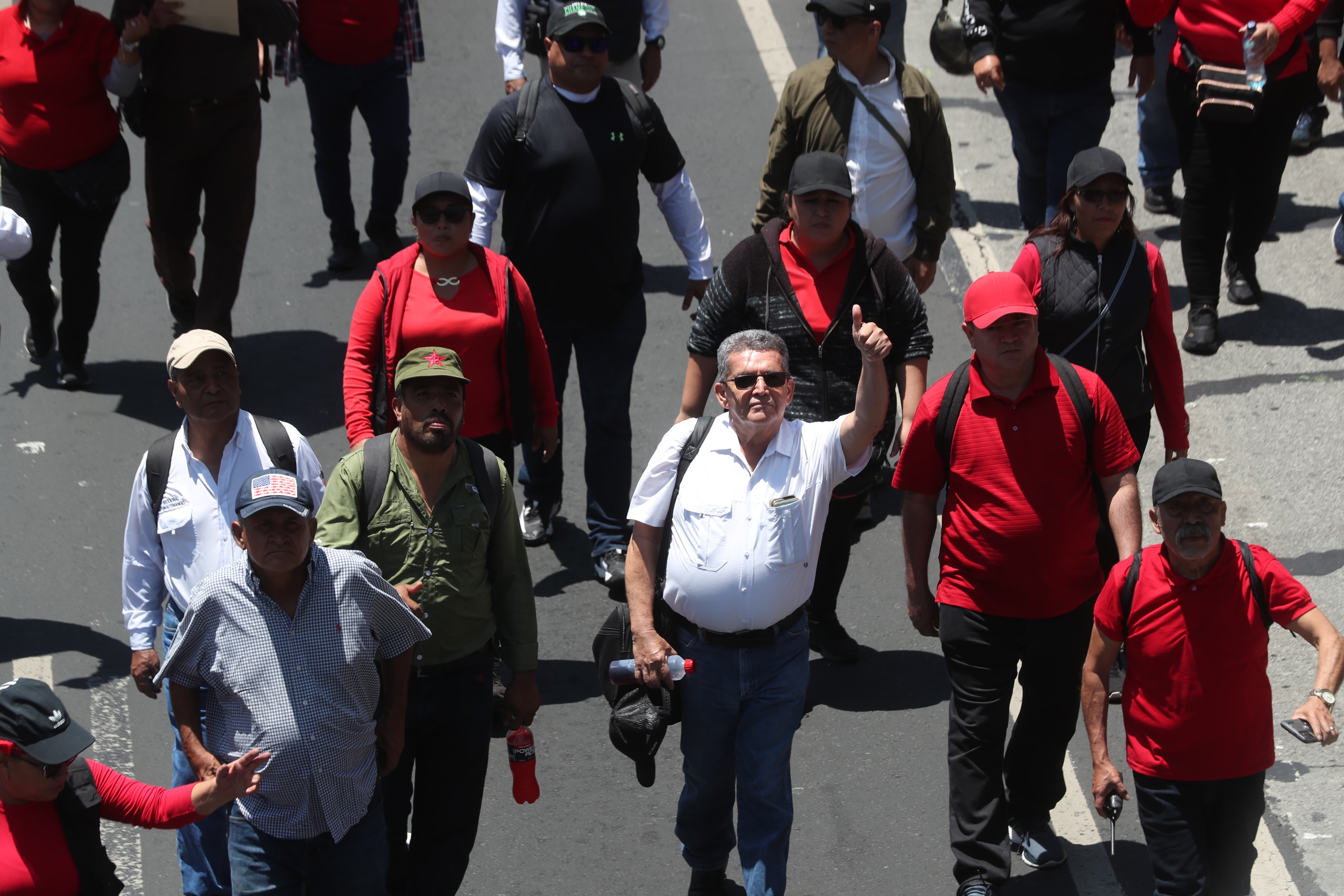 Joviel Acevedo manifestación 10 abril
