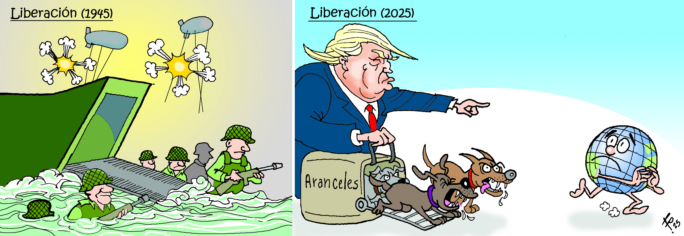 Personaje: Donald Trump.