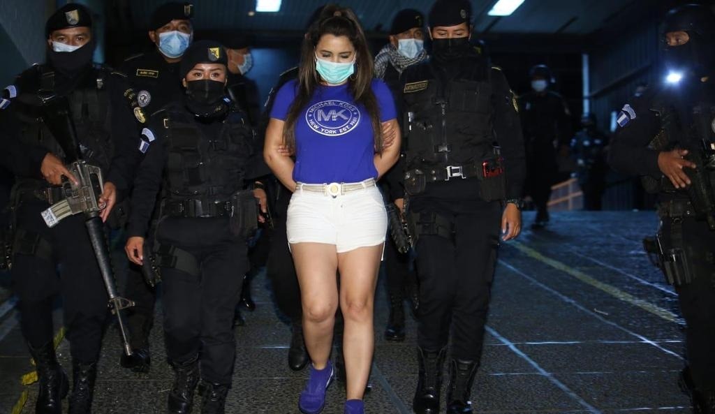 Marta Julia Lorenzana hija de Waldemar Lorenzana por colaborar con el cartel de Sinaloa en el trafico de drogas desde Guatemala