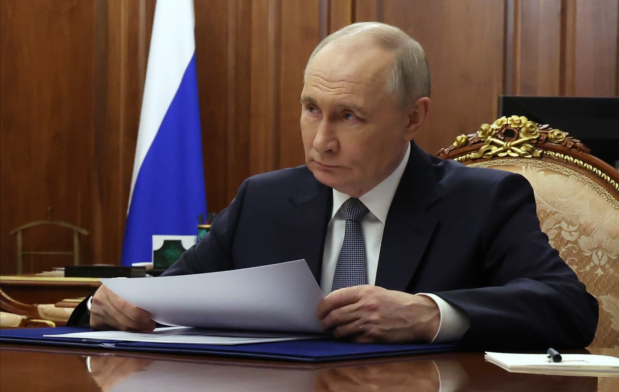 Vladímir Putin, presidente de Rusia, a quien Donald Trump ha nombrado como su amigo. (Foto Prensa Libre: EFE)