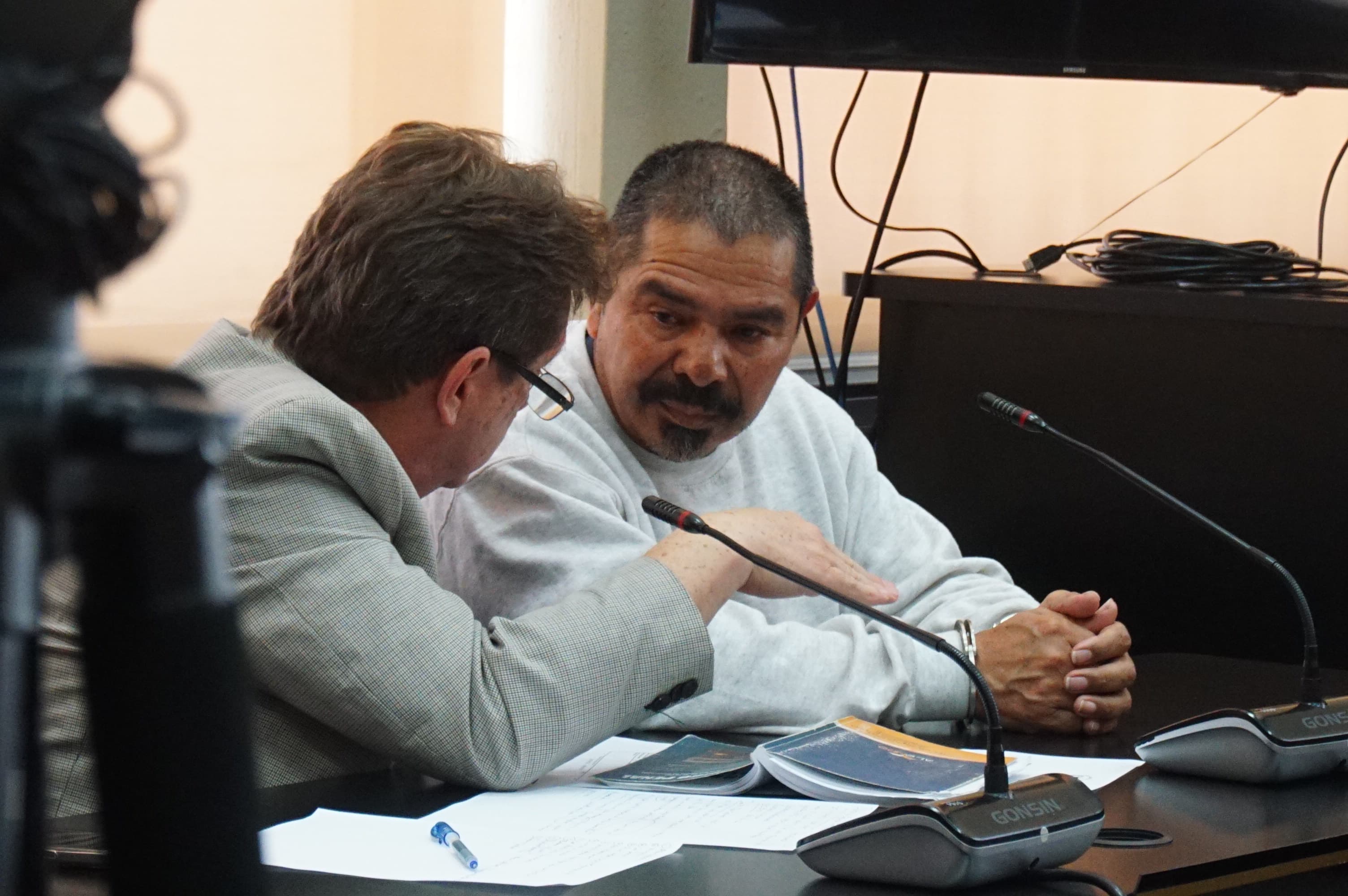 Darío Morales García es señalado de haber participado en la muerte de monseñor Juan José Gerardi Conedera. (Foto Prensa Libre: Daniel Samayoa) 