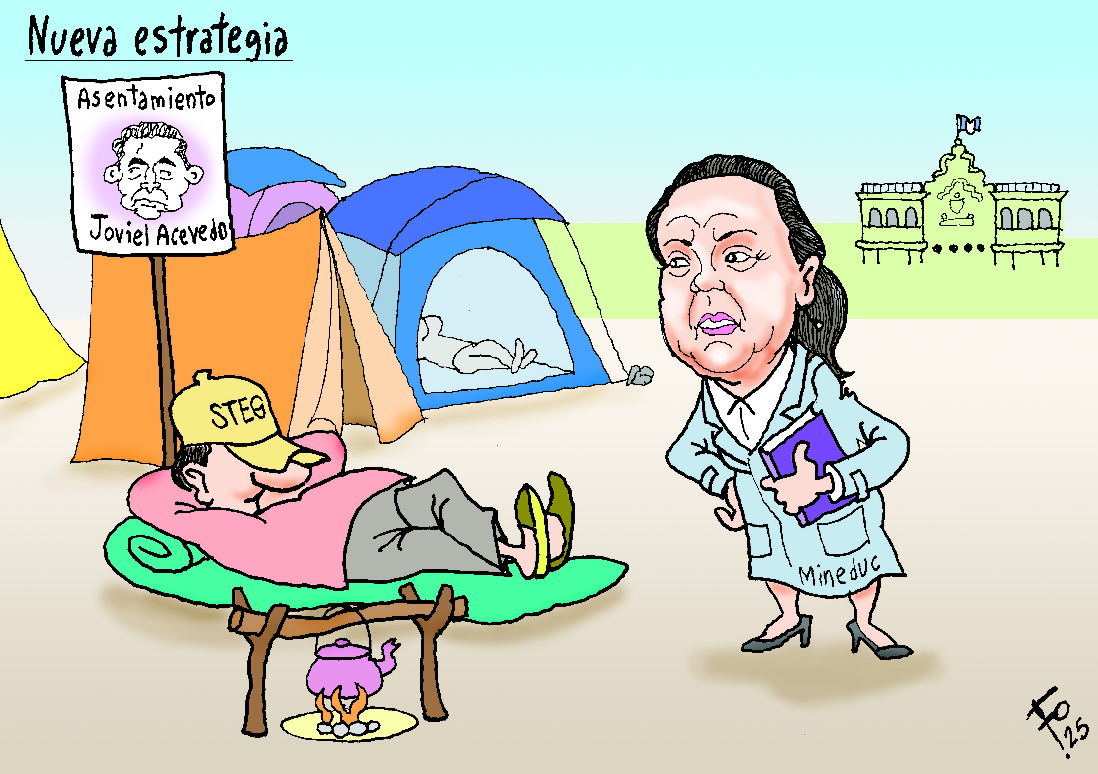 Personajes: Joviel Acevedo y Anabella Giracca.