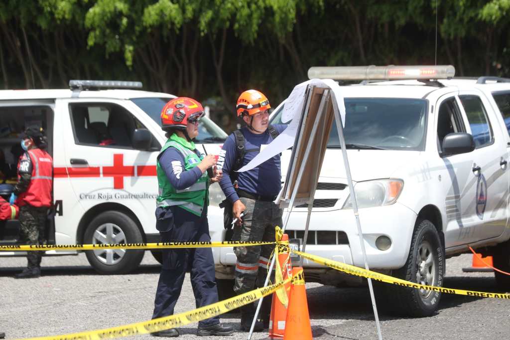 Simulacro de fuerzas militares