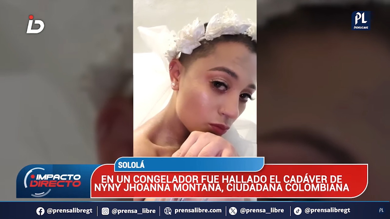 Nyny Jhoanna Montaña Rodríguez, de 31 años, fue localizada muerta el miércoles 28 de mayo. (Foto Prensa Libre: Impacto Directo)