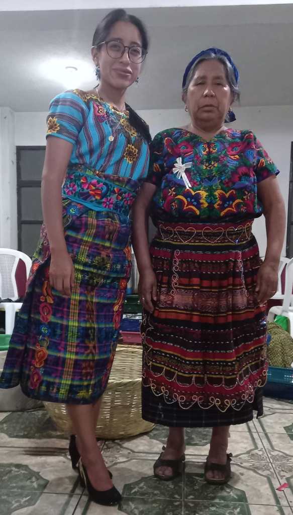 María Mercedes Coroy y Gabriela García Xar