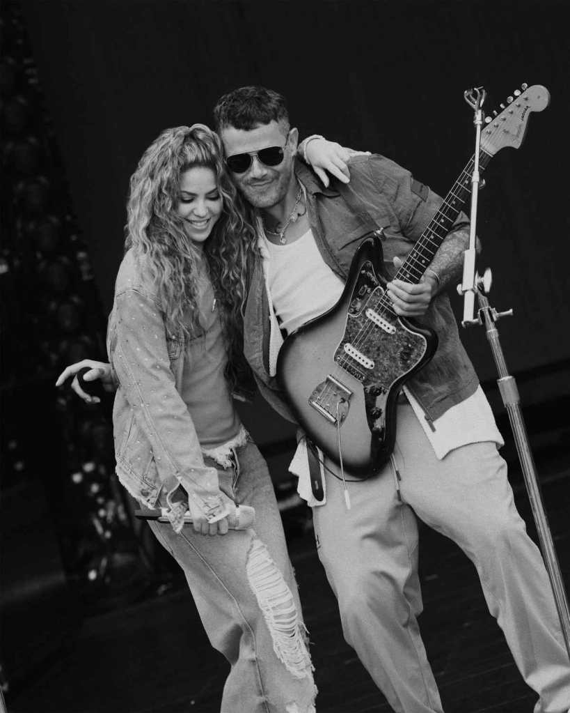 Shakira y Alejandro Sanz