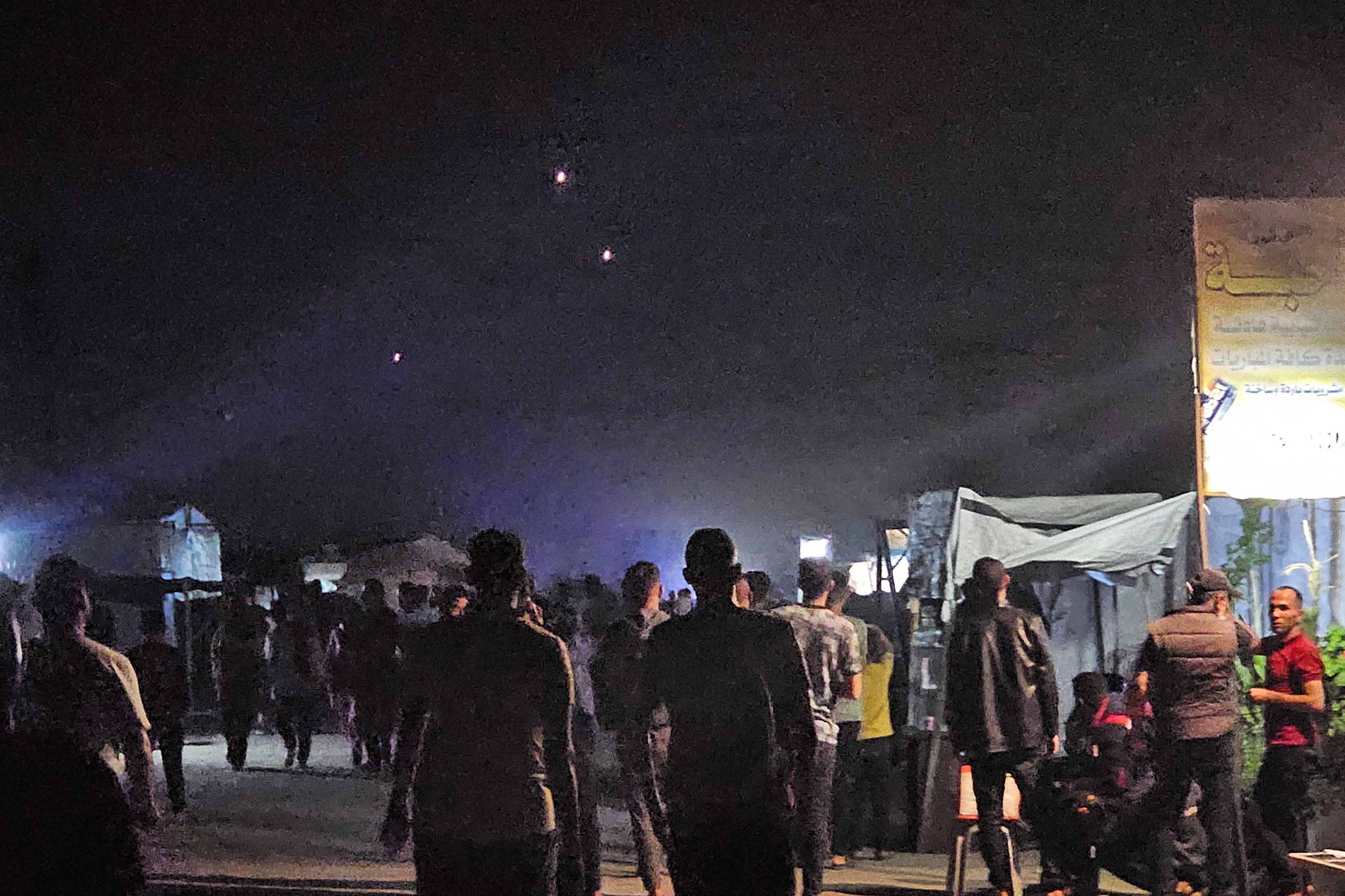 La provincia de Natanz, Irán, recibió el ataque de al menos 200 aviones que bombardearon al menos un centenar de objetivos militares, incluyendo una planta de enriquecimiento de uranio. (Foto Prensa Libre: AFP)