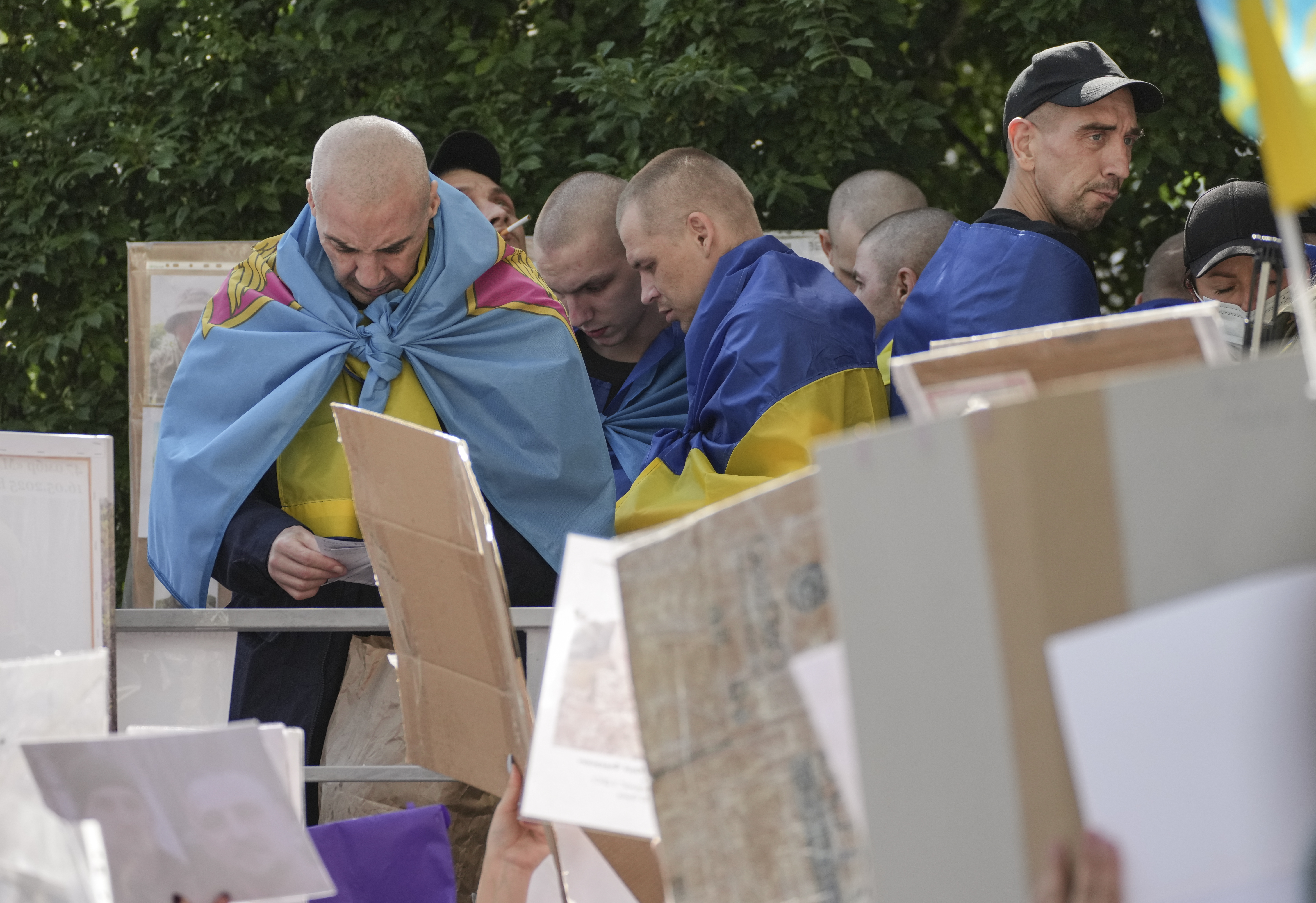 Soldados ucranianos Rusia