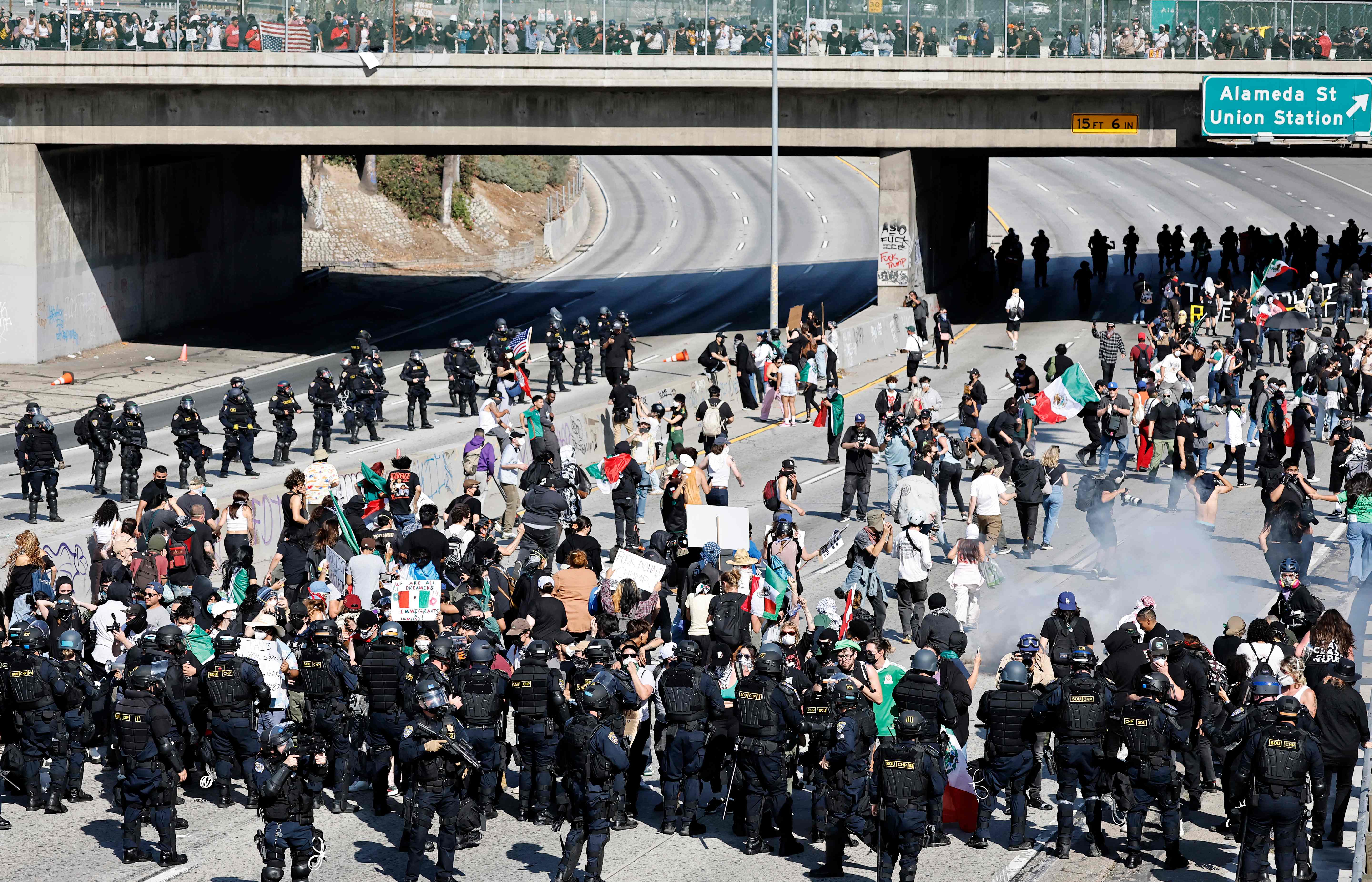 Protestas en Los Ángeles