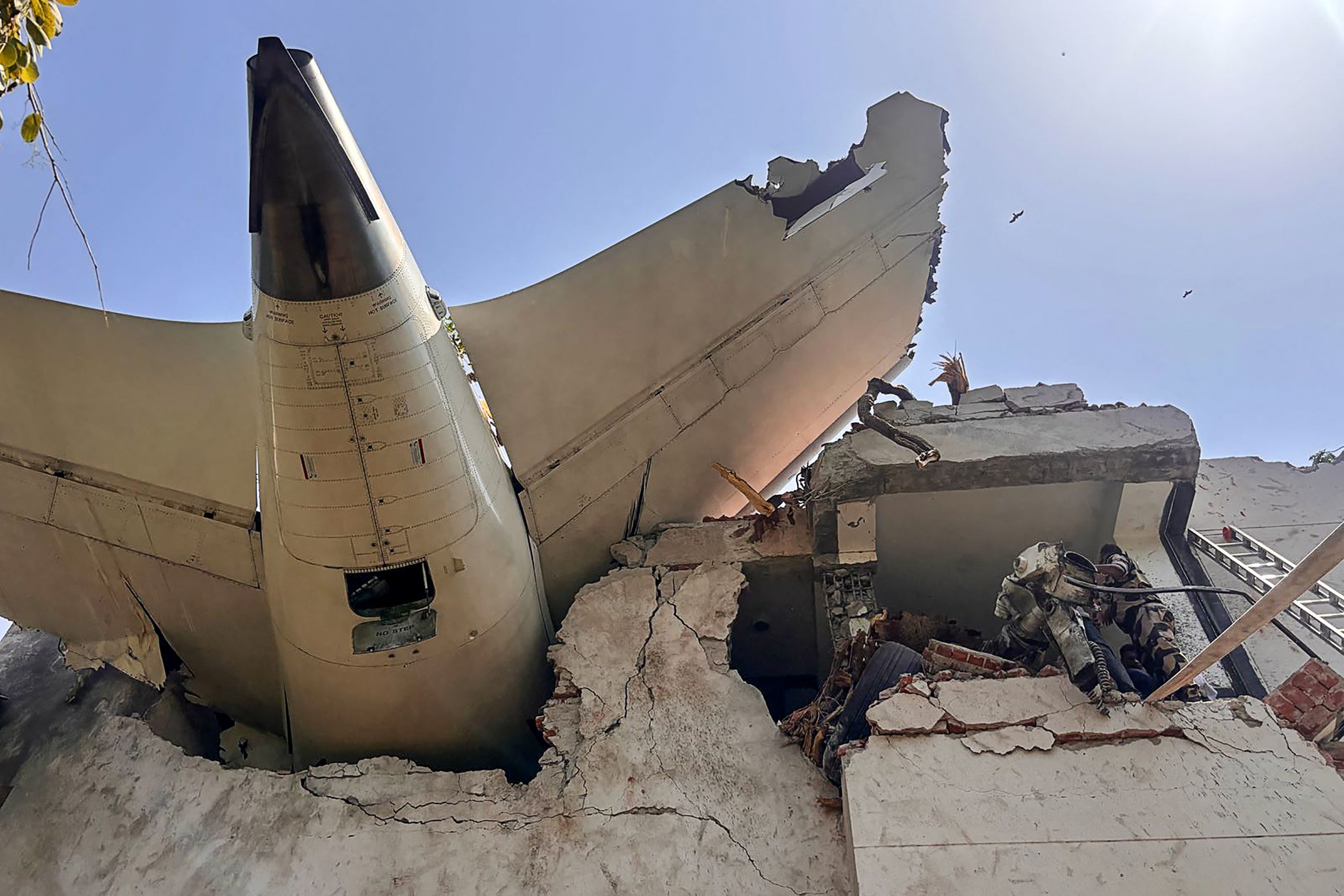 India avión accidente