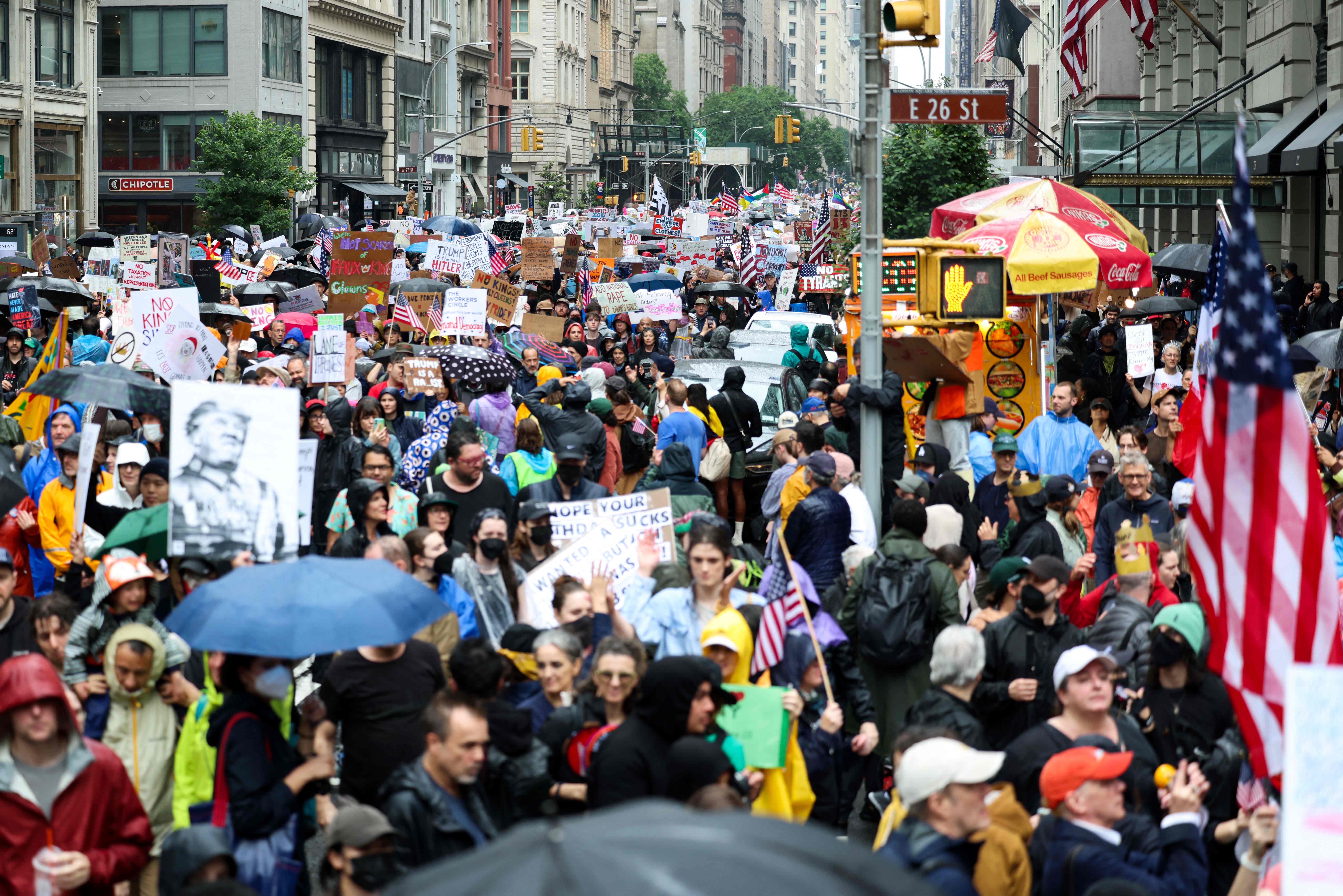 Protestas en EE. UU. contra Donald Trump