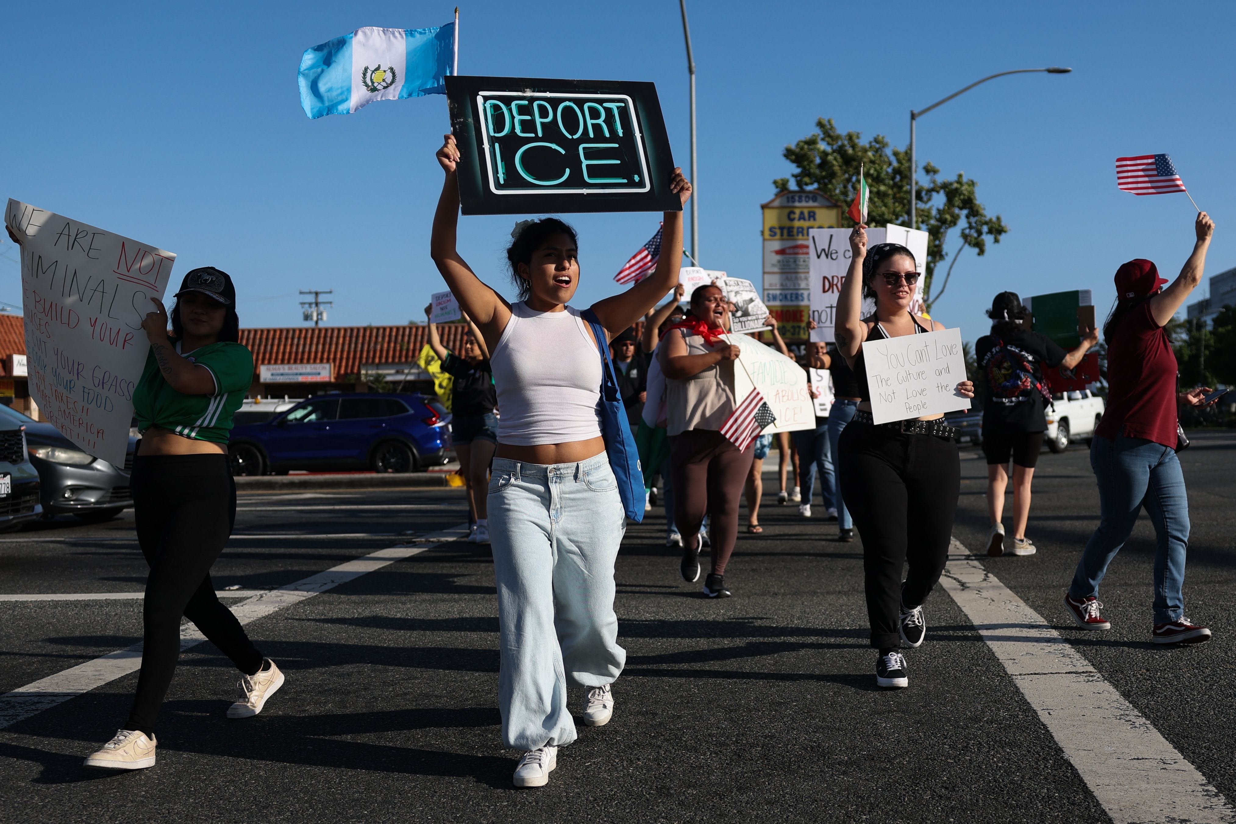 Donald Trump redadas migrantes Los Angeles