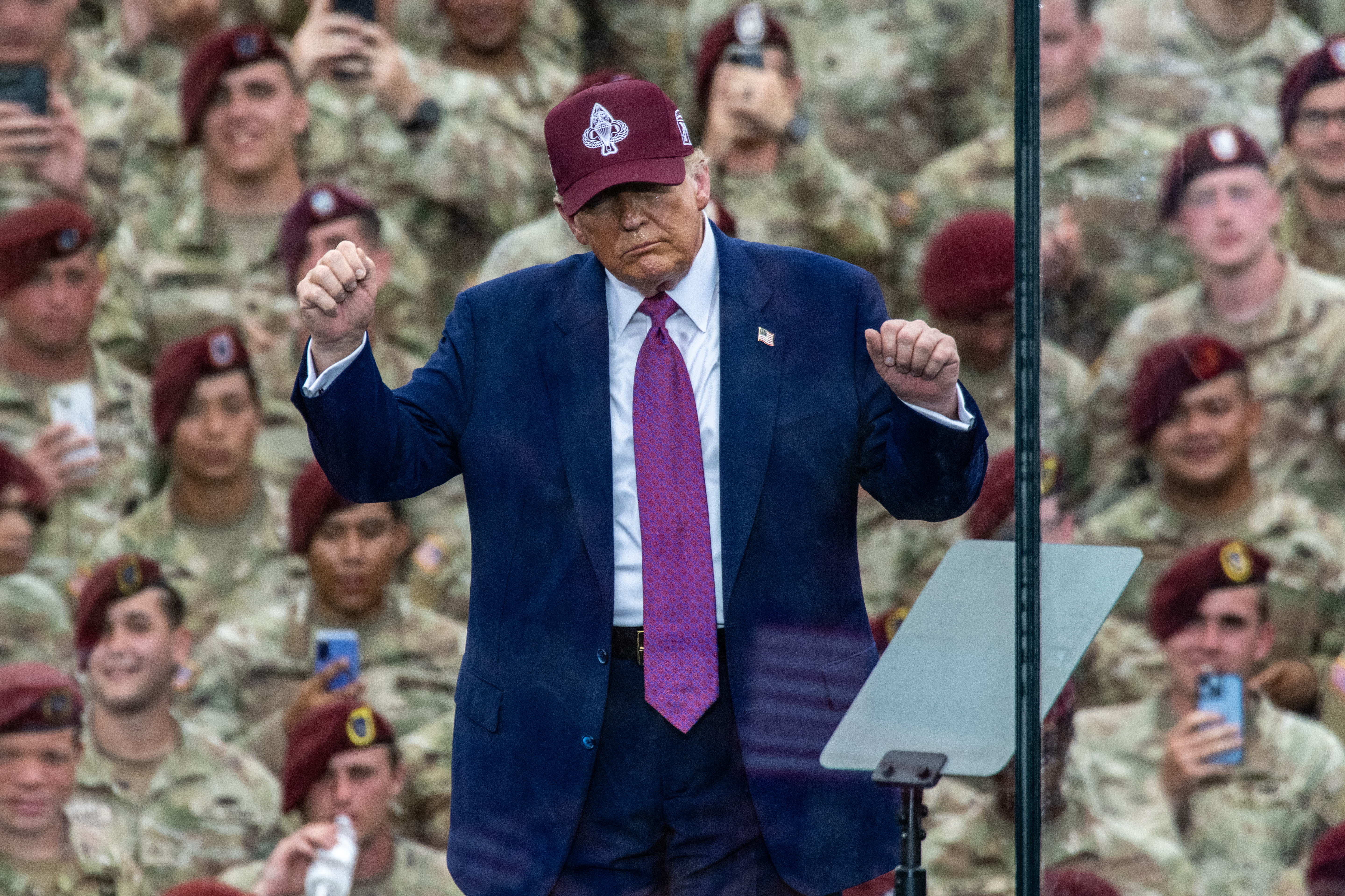 Donald Trump Ejército