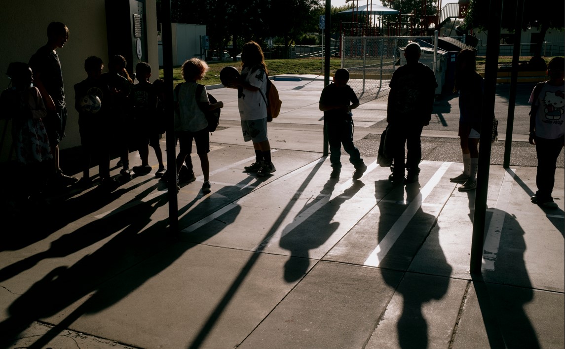Las escuelas del Valle Central de California dicen que algunas familias temen ser deportadas sin sus hijos. (Foto Prensa Libre: The New York Times)