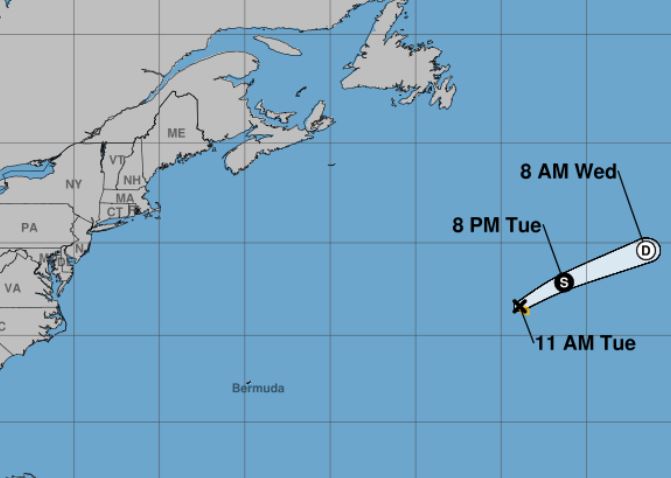 Tormenta Tropical Andrea