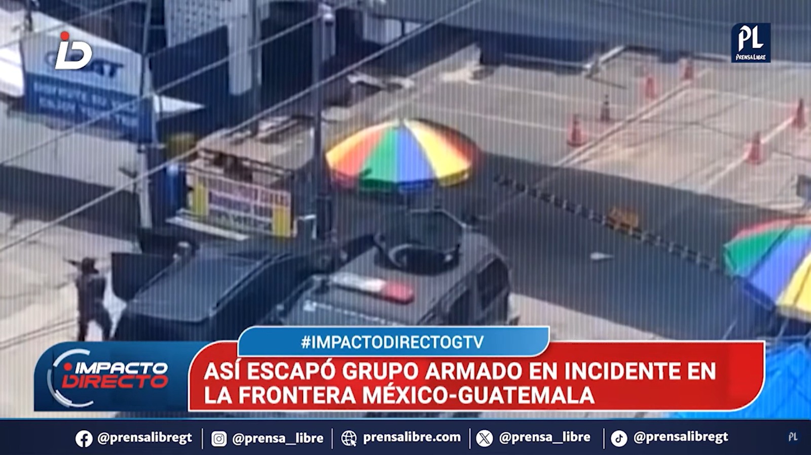  Inspectoría General de la Policía Nacional Civil  está a cargo de investigar a los agentes policiales que estuvieron presentes en el tiroteo en La Mesilla, Huehuetenango. (Foto Prensa Libre: Impacto Directo)