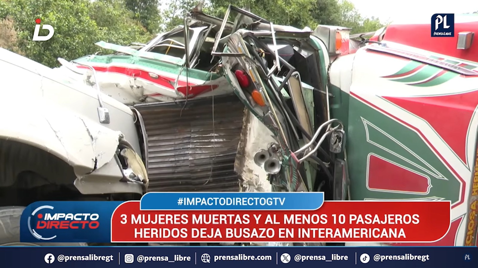 Entre enero y abril de 2025, se reportaron 78 muertes en accidentes de este tipo, un alza del 56% respecto al mismo período de 2024, según la PDH. (Foto Prensa Libre: Impacto Directo)