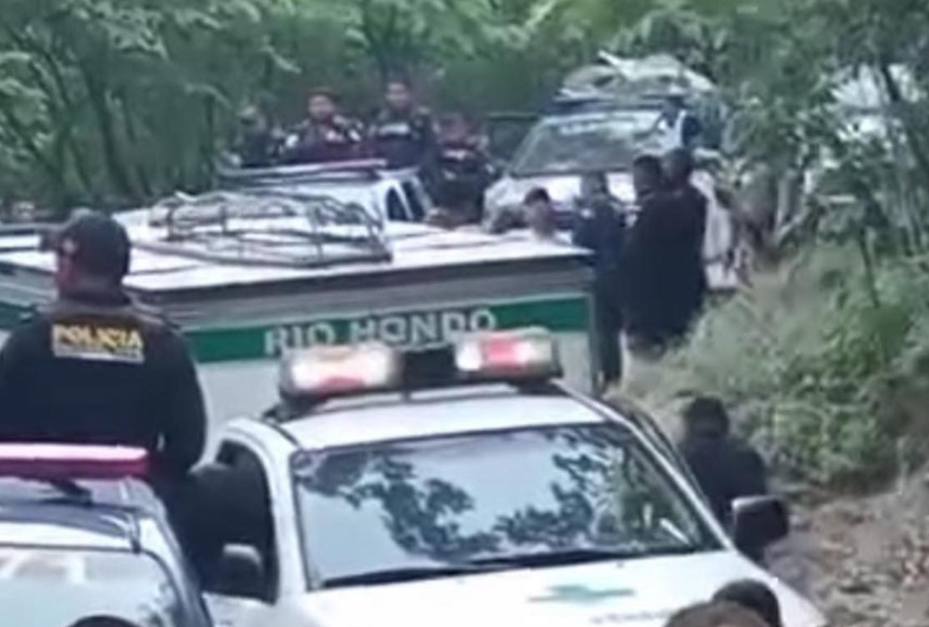 DESALOJO, MUERTOS EN RÍO HONDO