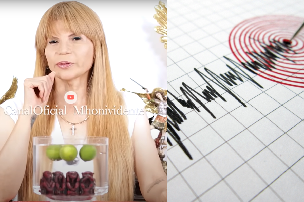La astróloga dijo que a partir del 7 de julio se activarían energías cósmicas que provocarían desastres naturales. (Foto Prensa Libre Youtube @CanalOficialMhonividente / Shutterstock)