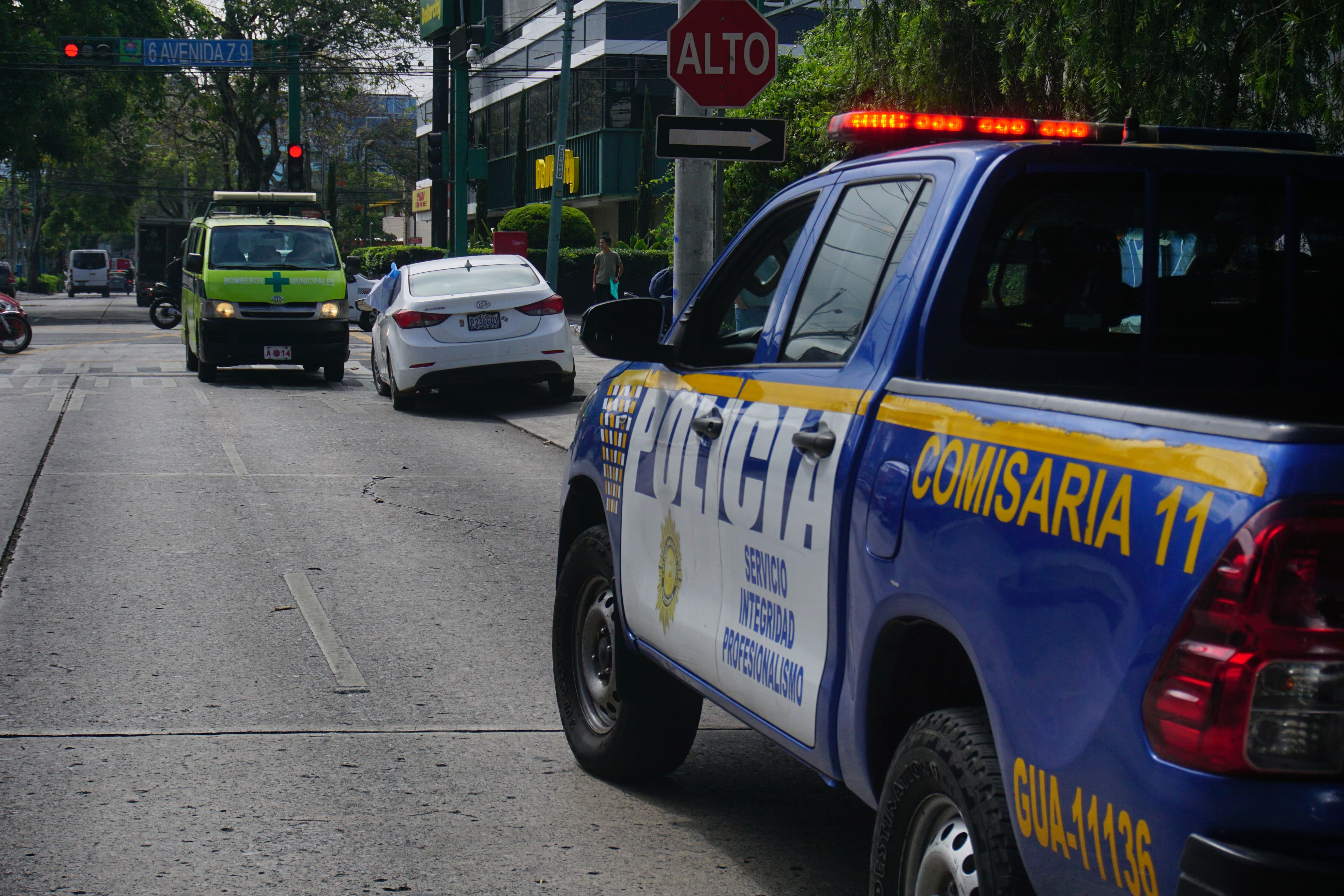 Mujer embarazada es herida de bala en la zona 8 Impacto Directo