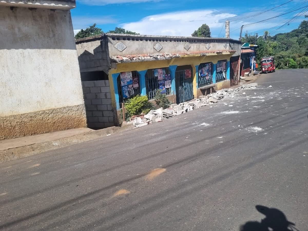 Temblores en Guatemala