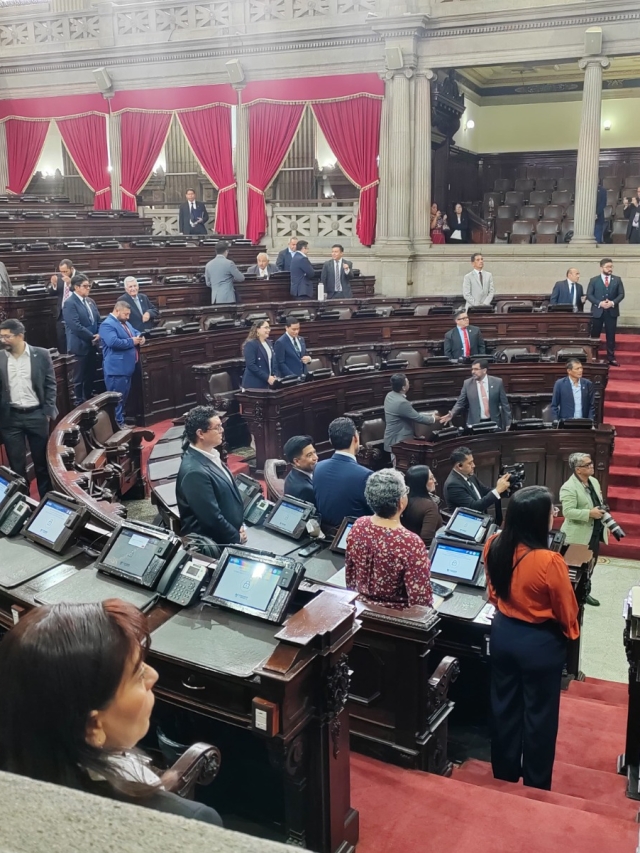 pleno congreso 29 de julio 2025 congreso de la republica Guatemala