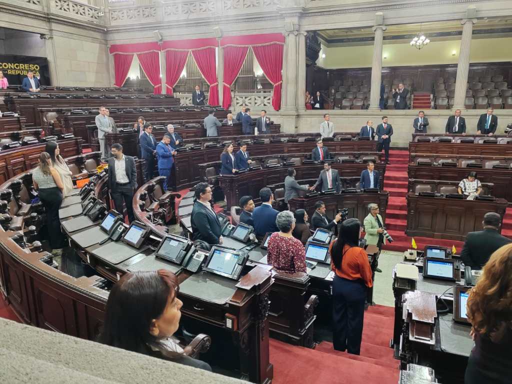 pleno congreso 29 de julio 2025 congreso de la republica Guatemala
