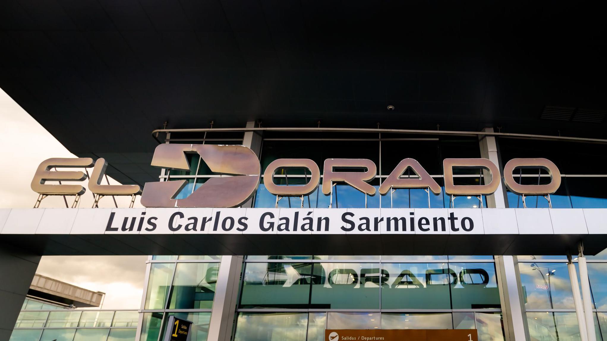 Desde 2012, el nombre del candidato presidencial asesinado en 1989, Luis Carlos Galán Sarmiento, acompaña al nombre El Dorado. Foto: Getty Images