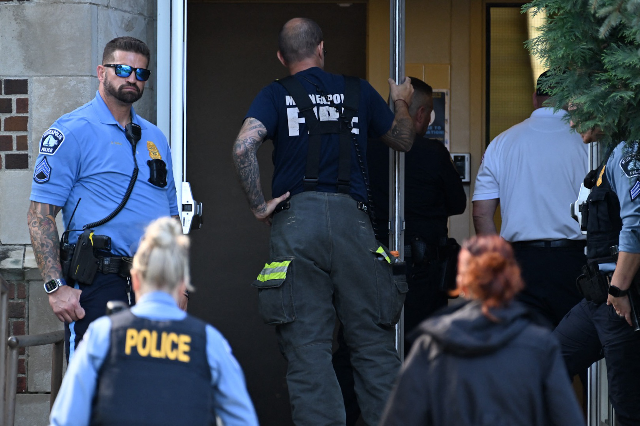 Tiroteo escuela católica Minneapolis Minnesota