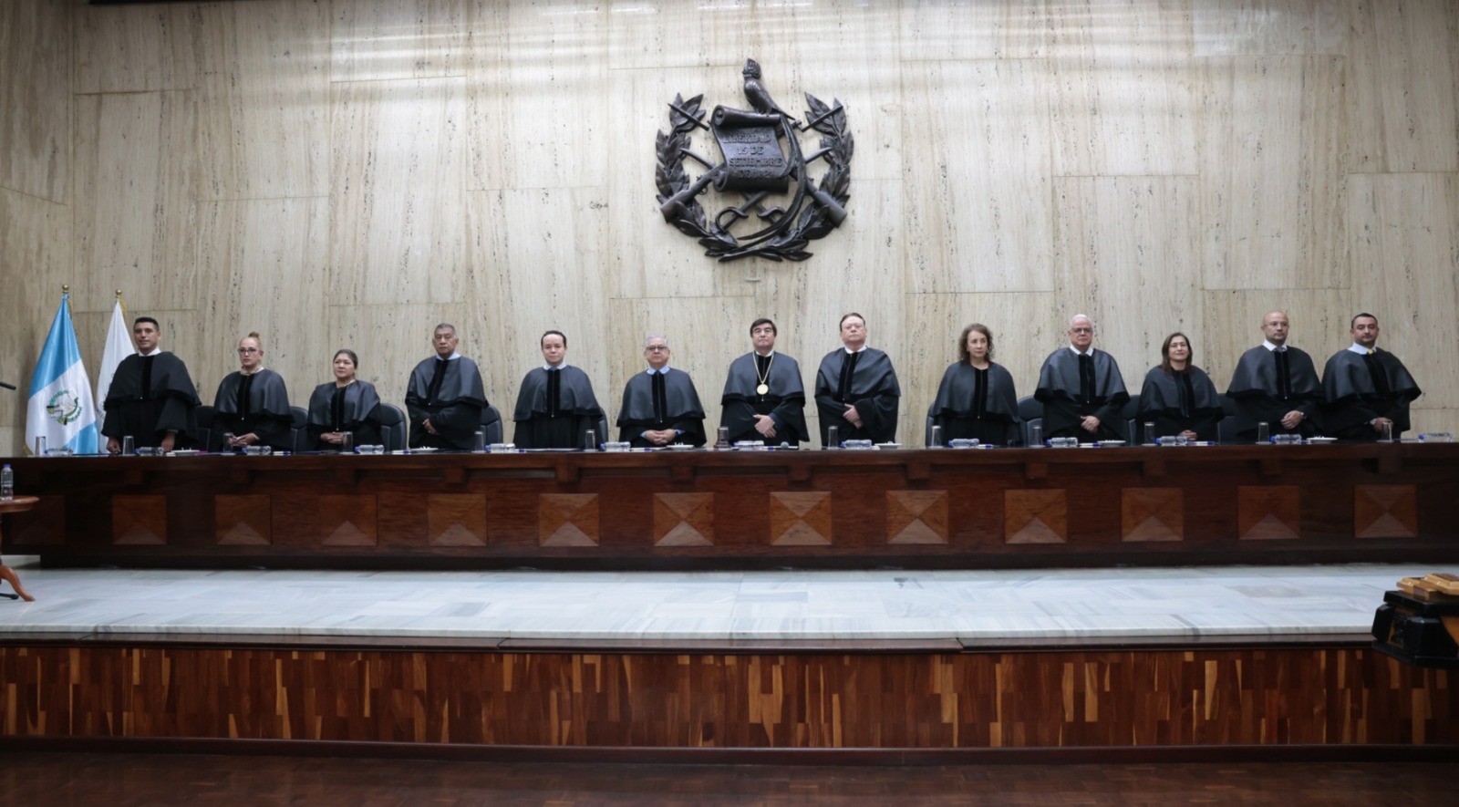 La CSJ sigue sin publicar los acuerdos de la creación de las cuatro nuevas salas de apelaciones. Fotografía: Prensa Libre. 