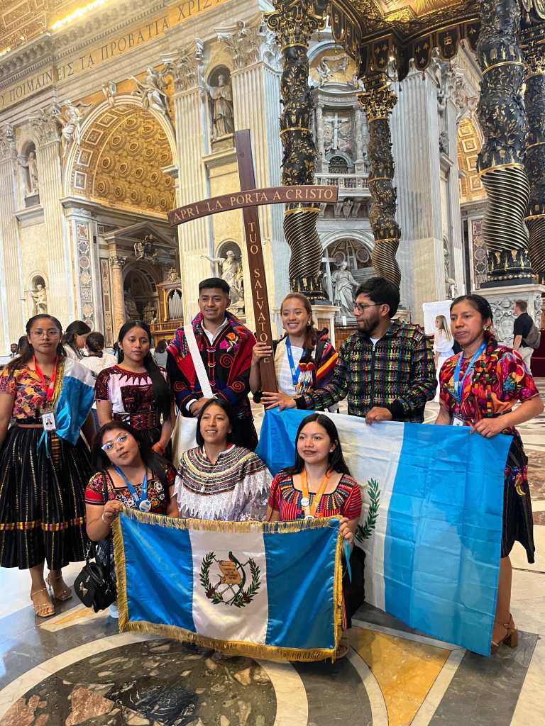 Guatemaltecos celebran el cierre del Jubileo de la Juventud en Roma como una experiencia de fe viva 
