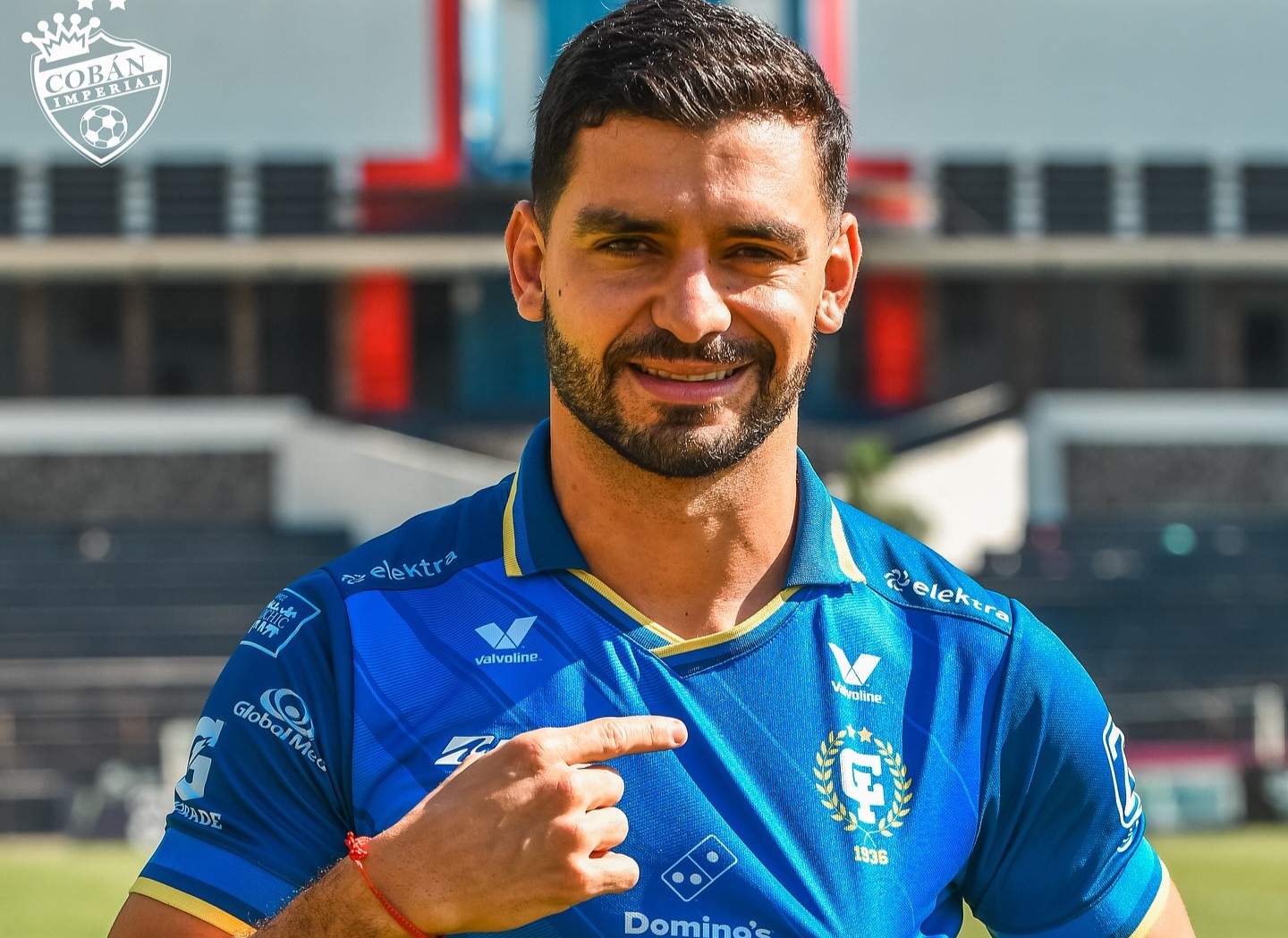 Matías Rotondi es el nuevo jugador de Cobán Imperial para el Apertura 2025. (Foto Cobán Imperial).