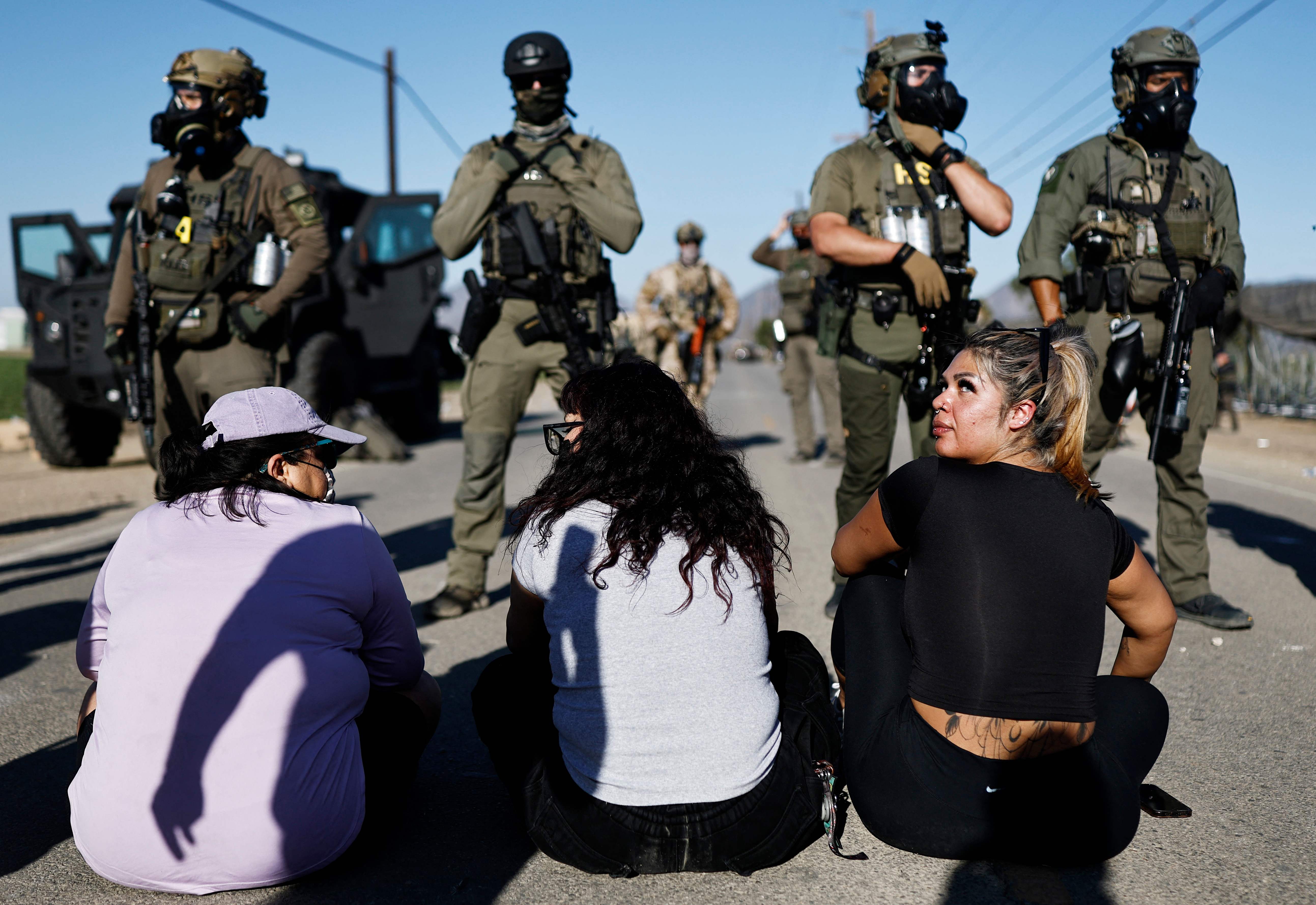 Protestas migrantes ICE