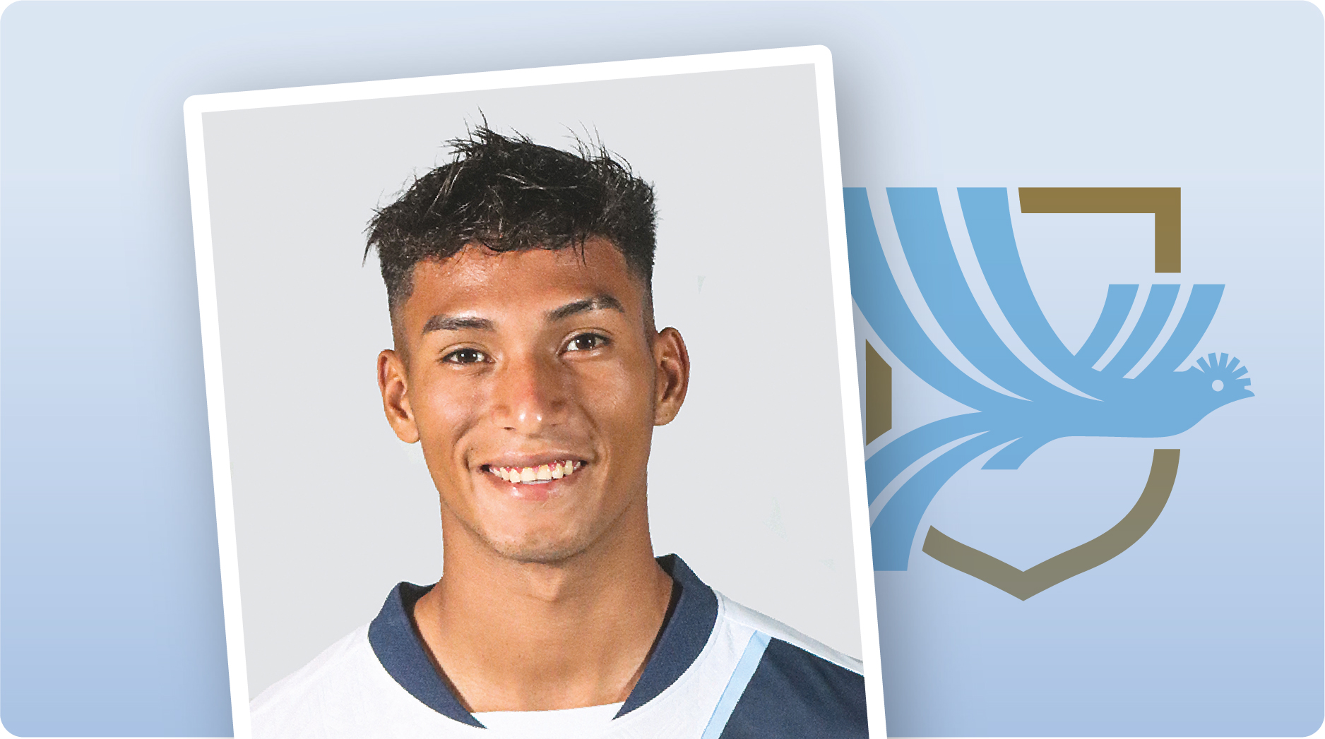 Rudy Muñoz, volante de la selección de Guatemala. (Fotoarte: David Morales).