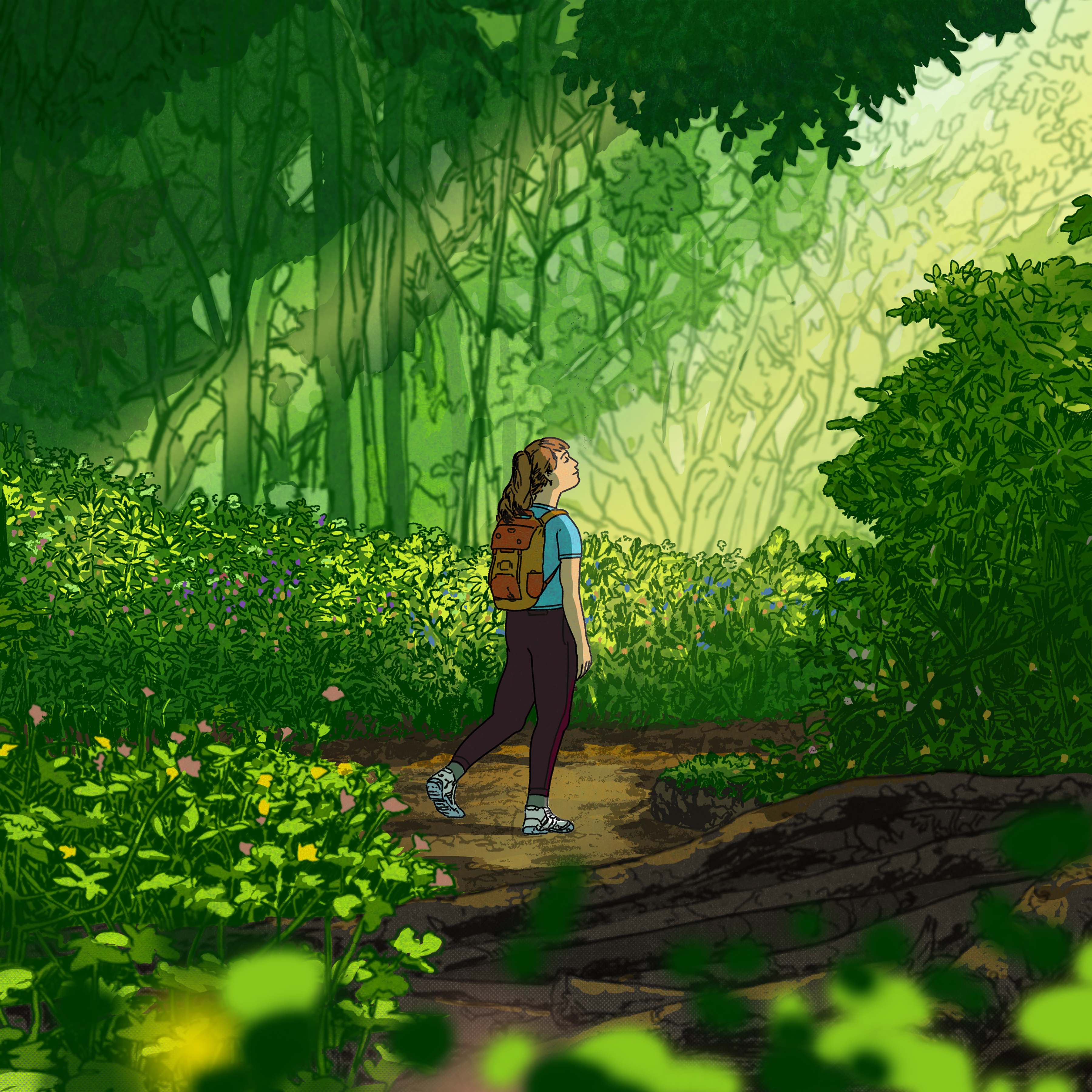 Being in nature is great for your brain. Experts are trying to figure out why. (Liam Cobb/The New York Times) Ñ FOR EDITORIAL USE ONLY WITH NYT STORY SCI BRAIN NATURE BY DANA G. SMITH FOR AUG. 14, 2025. ALL OTHER USE PROHIBITED. Ñ