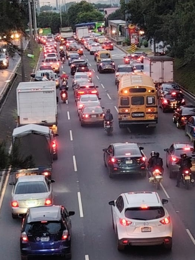 Tránsito en la capital