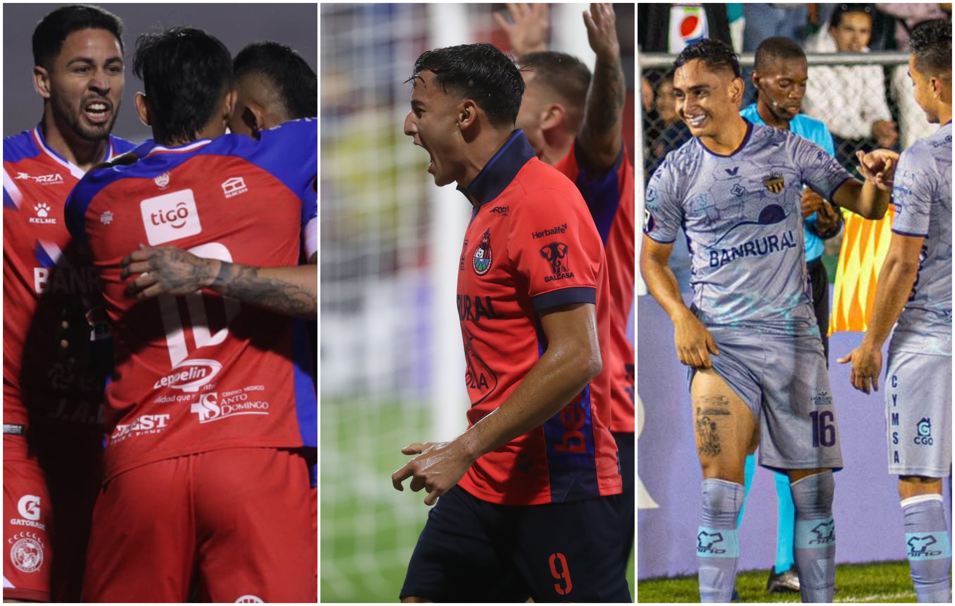 Xelajú MC, Municipal y Antigua GFC se alista para la Copa Centroamericana. (Fotos Prensa Libre).