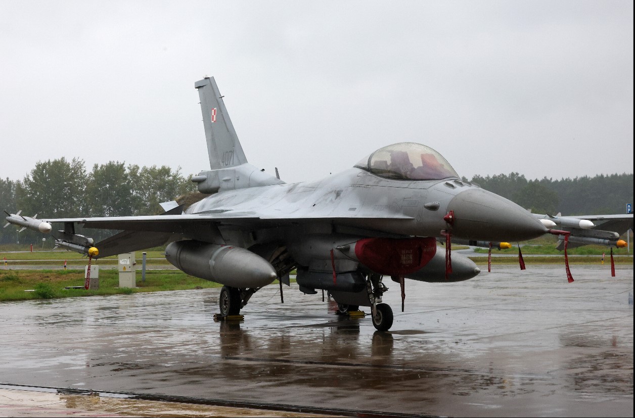 Avión caza polaco (EFE)