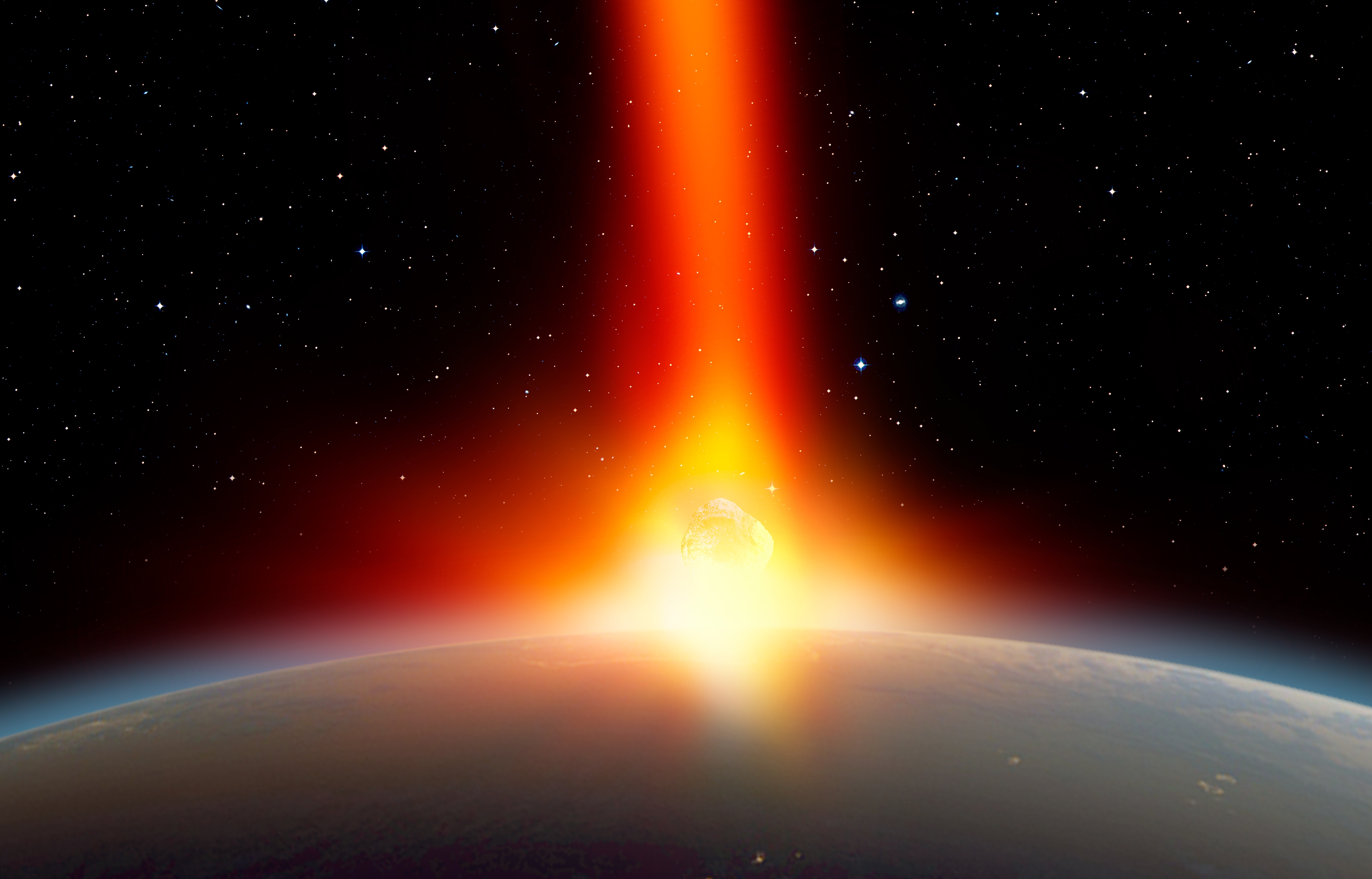 Imagen de referencia. Científicos rusos detectan un asteroide que pasó a 20 mil kilómetros de la Tierra. (Foto Prensa Libre: Shutterstock) 