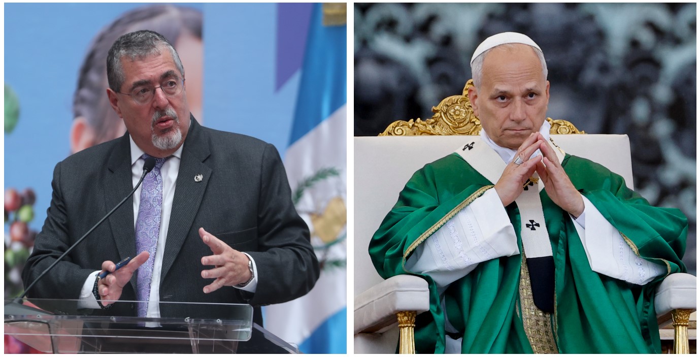 Bernardo Arévalo y Papa León