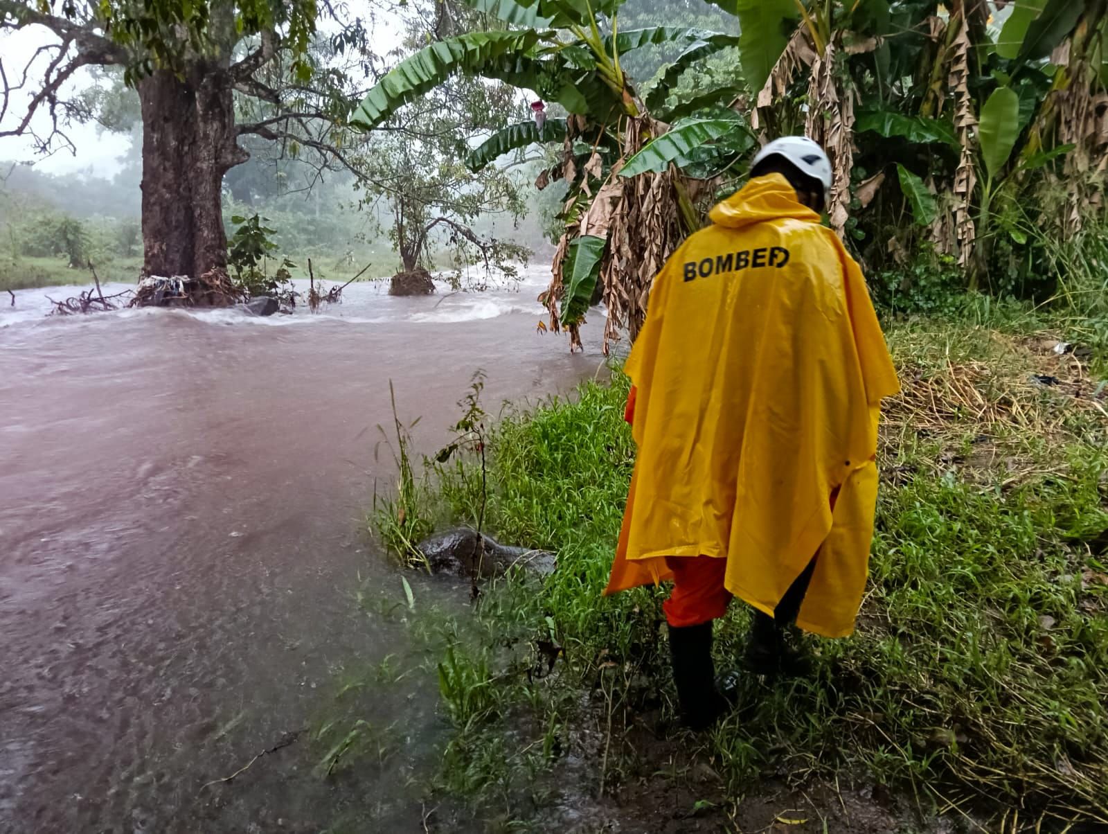 Lluvia en El Salvador