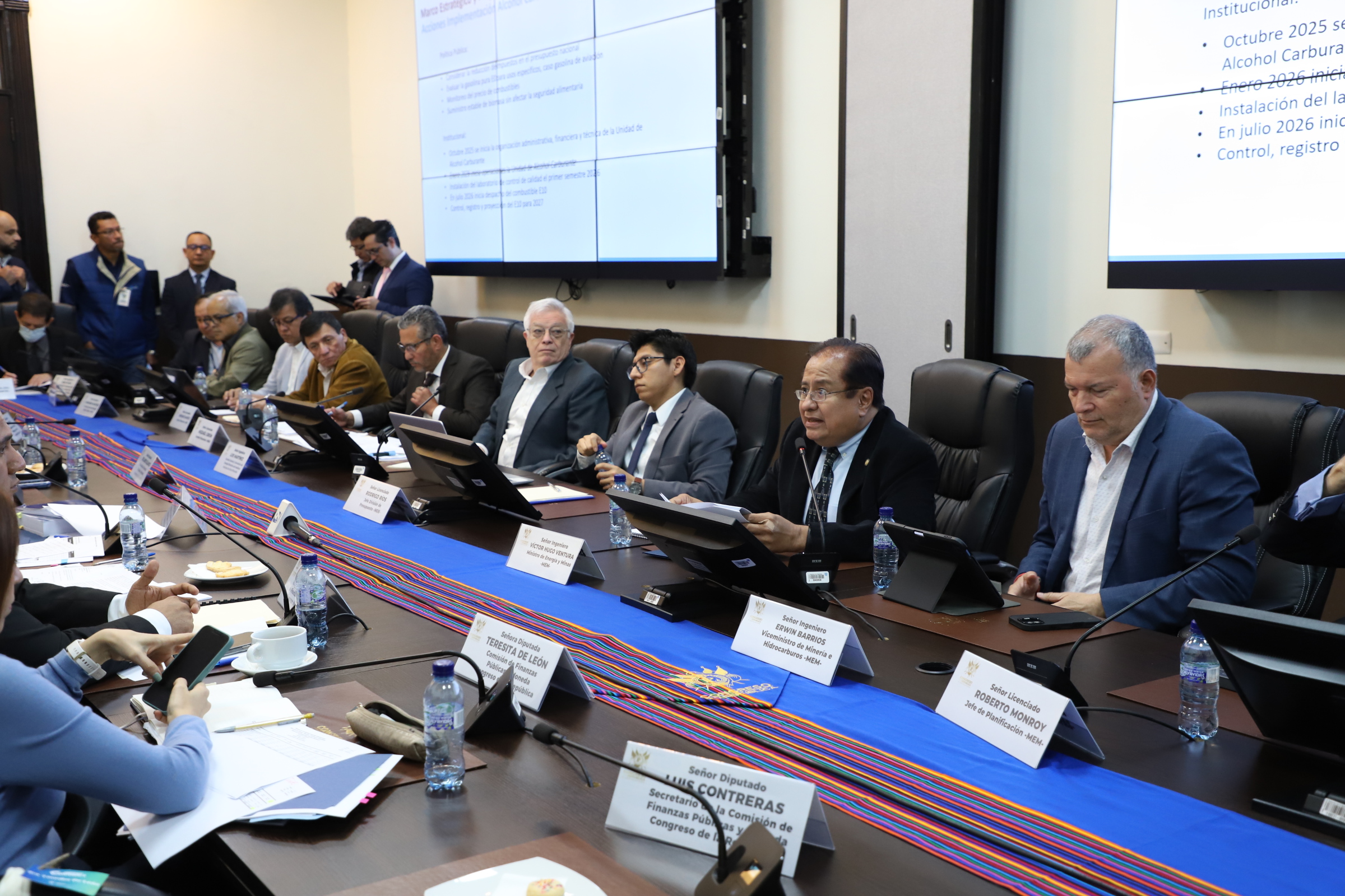 Presupuesto 2026 acude el MEM