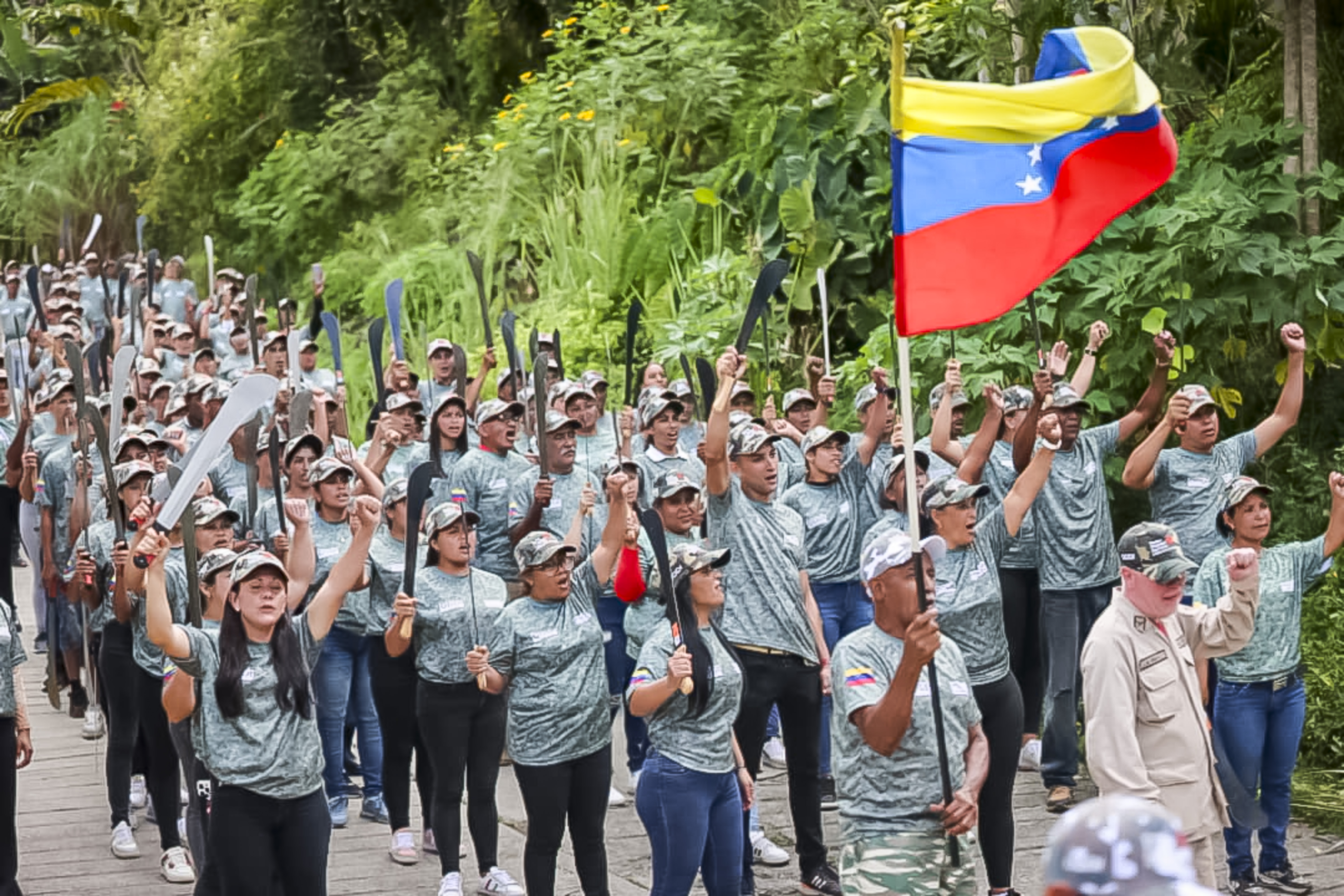 MILICIA CAMPESINA VENEZUELA ESTADOS UNIDOS'