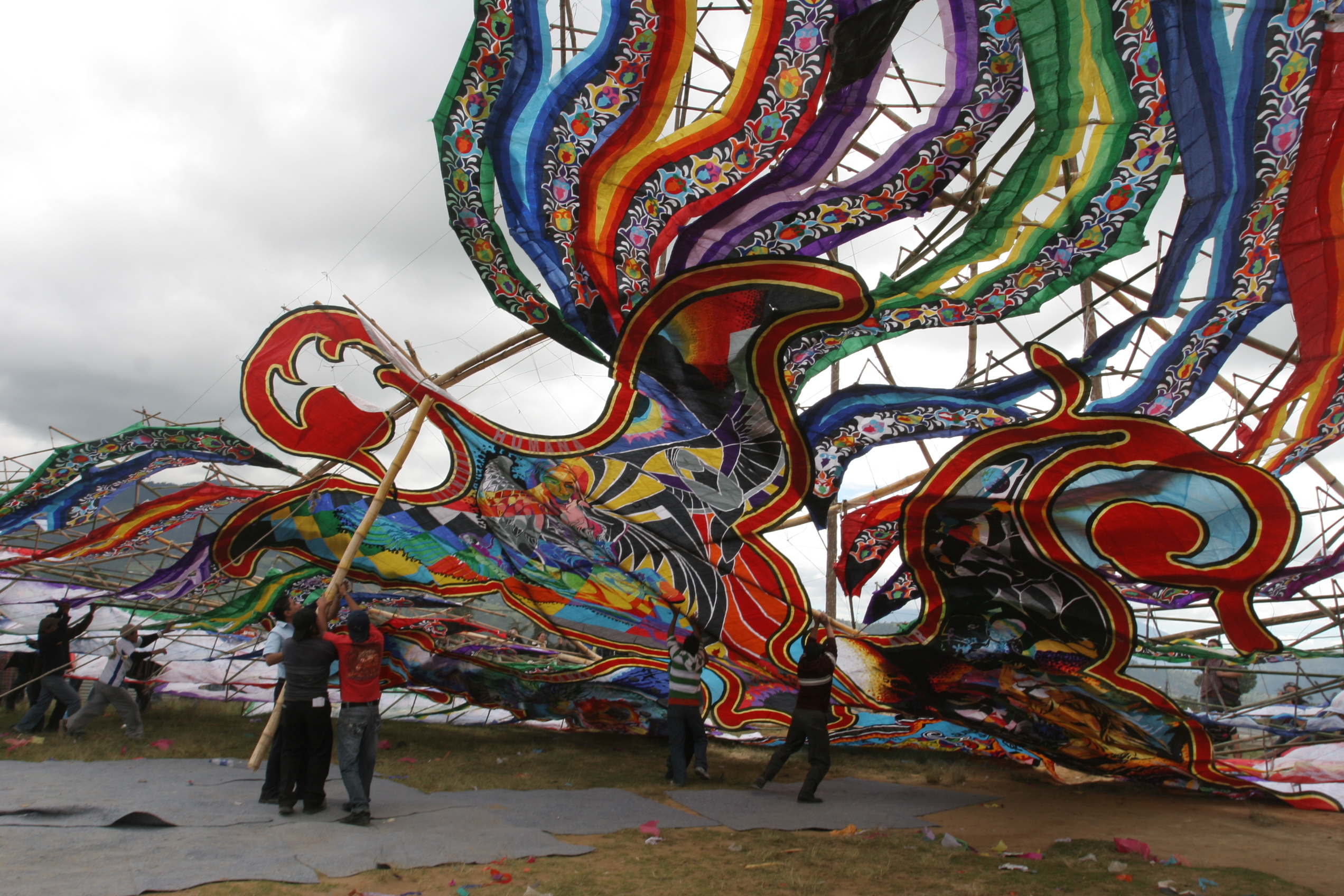 Barriletes gigantes: el vuelo que une a los guatemaltecos con sus antepasados