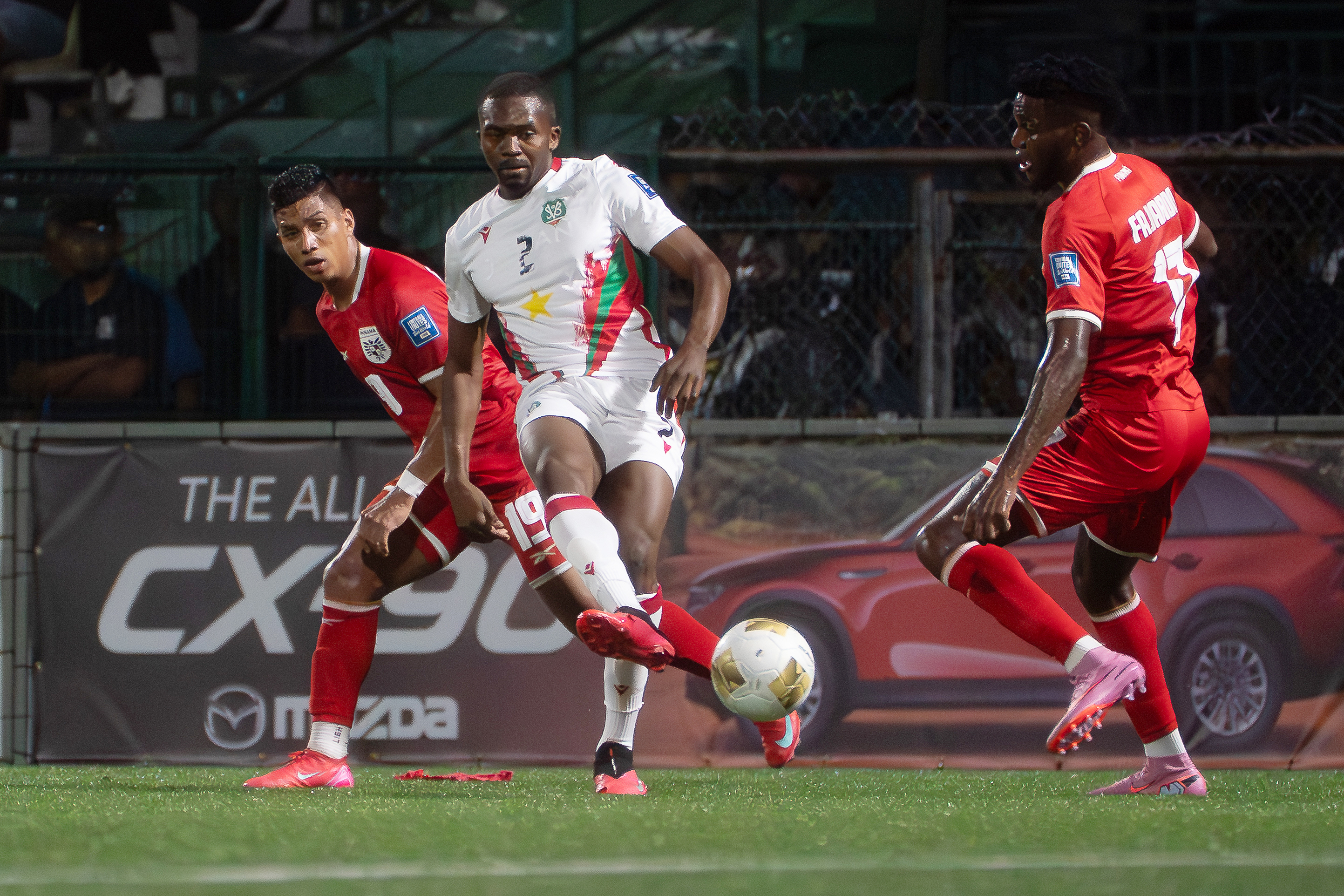 Surinam Panamá en Paramaribo